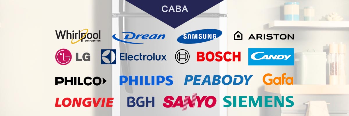 Reparación Heladeras Marcas Whirlpool, Electrolux, Samsung, Gafa, General Electric, Eslabón de Lujo, Kohinoor, Patrick, Ariston, Siam y LG en CABA