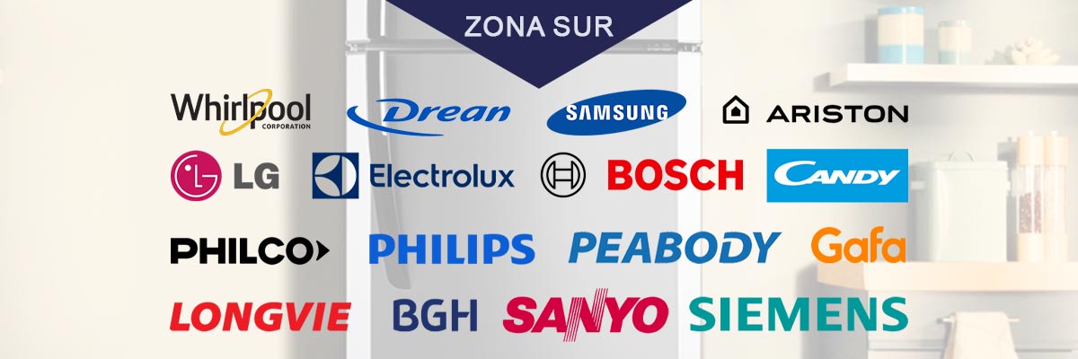 Reparación Heladeras Marcas Whirlpool, Electrolux, Samsung, Gafa, General Electric, Eslabón de Lujo, Kohinoor, Patrick, Ariston, Siam y LG en Zona Sur